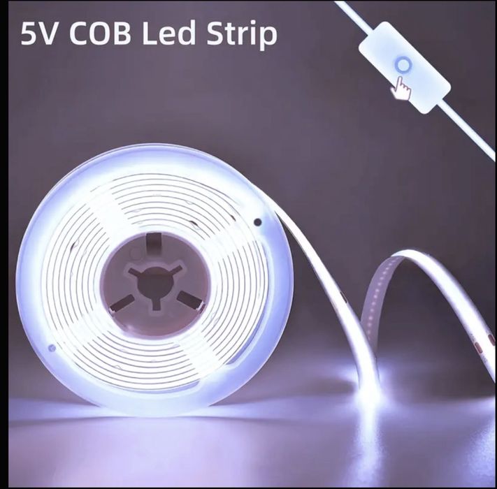 Led стрічка 5 воль СОВ від павербанку