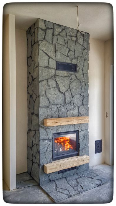 KOMINKI-projekty,materiały, wykonanie