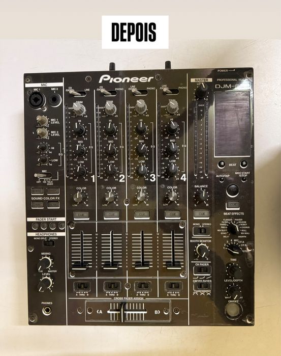 Painel pvc djm pioneer 800 e 900 para cima (novas ) + botoes