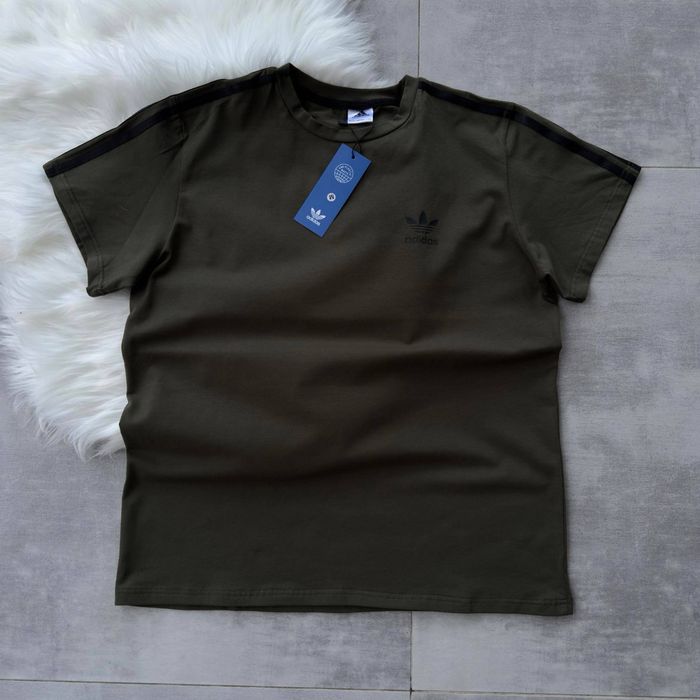 Футболка Adidas Футболка люкс якості Стильна футболка Adidas чоловіча