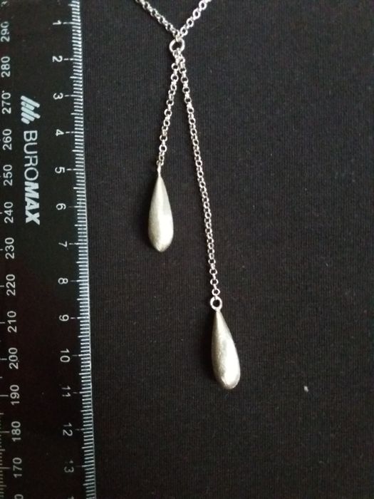 Серебряное колье 925 пробы Италия