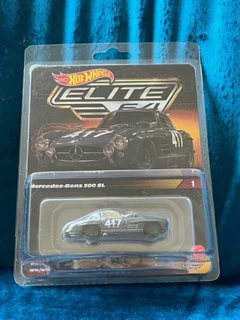 Hot Wheels Elite 64 Series Mercedes-Benz 300SL-Edição Limitada, Novo