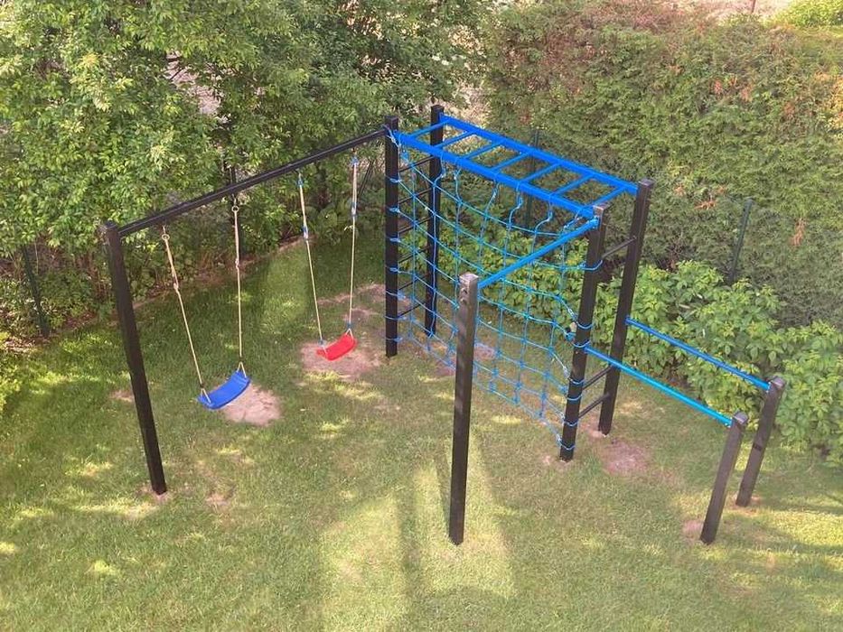 Plac Park Street Workout Drążek podciągania + poręcze pompek CROSSFIT