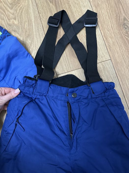 Роздільний комбінезон зимовий для хлопчика куртка штани 6-7 років