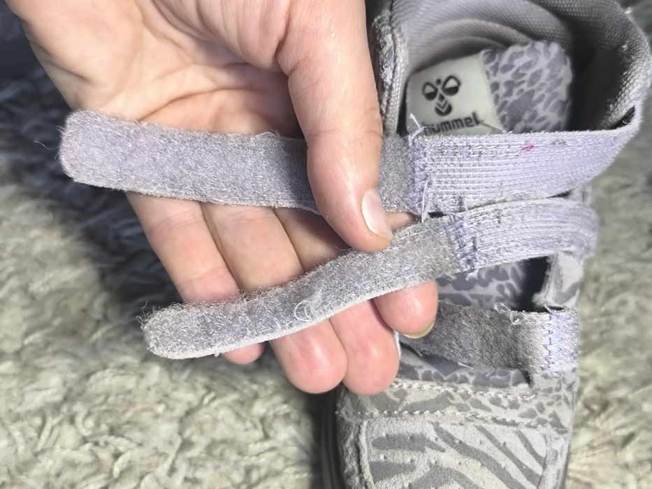 Чобітки снікерси замшеві на дівчинку