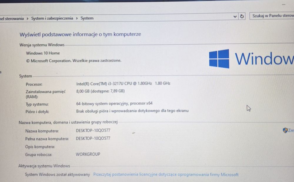 Laptop Acer E1 idealny do pracy - świeżo po serwisie!
