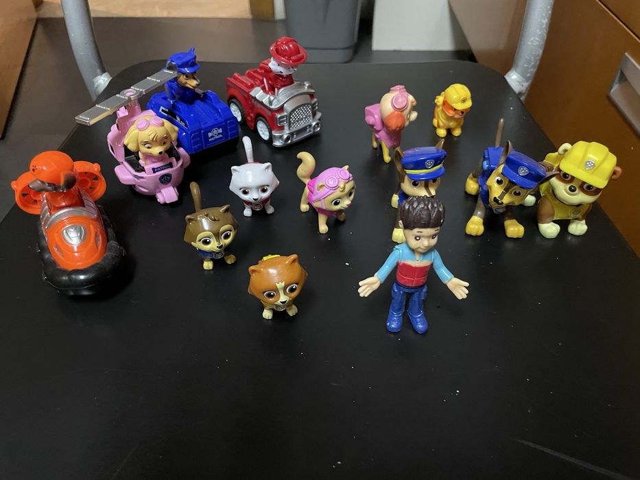 Jipe pick up e posto comando patrulha pata