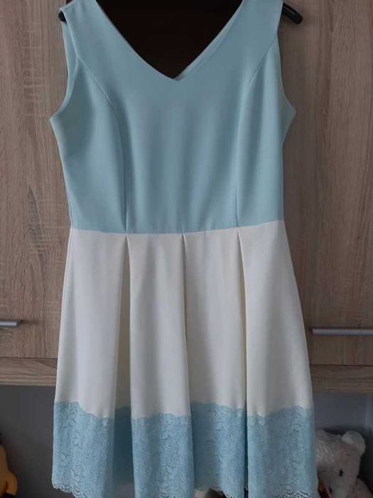 Sukienka turkusowa r.44
