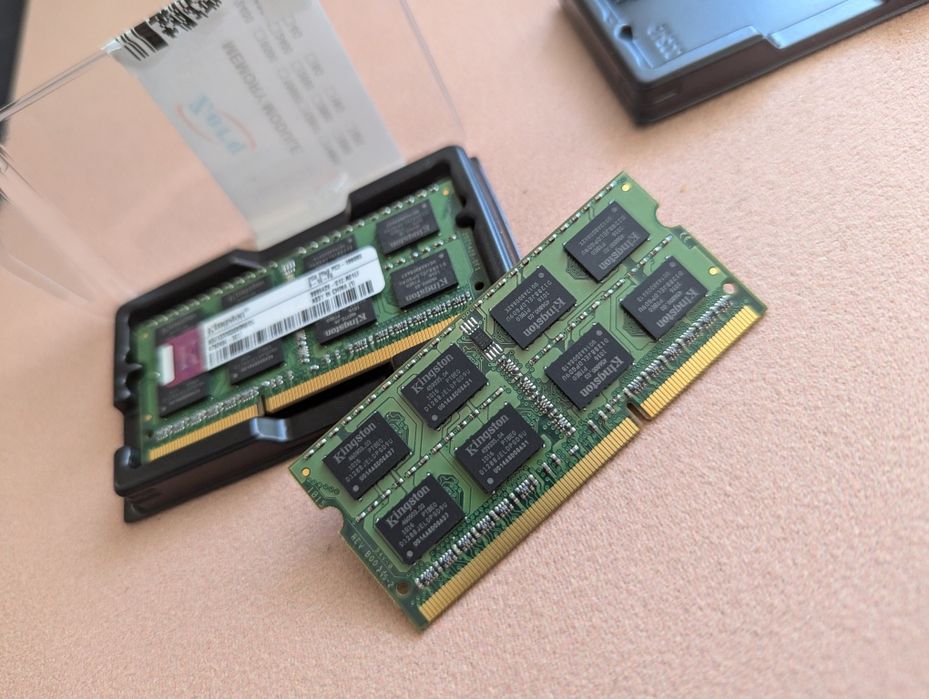 Kingston ddr3 4gb (2+2) оперативна пам'ять для ноутбука