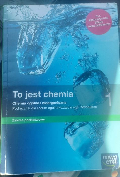 To jest chemia kl 1