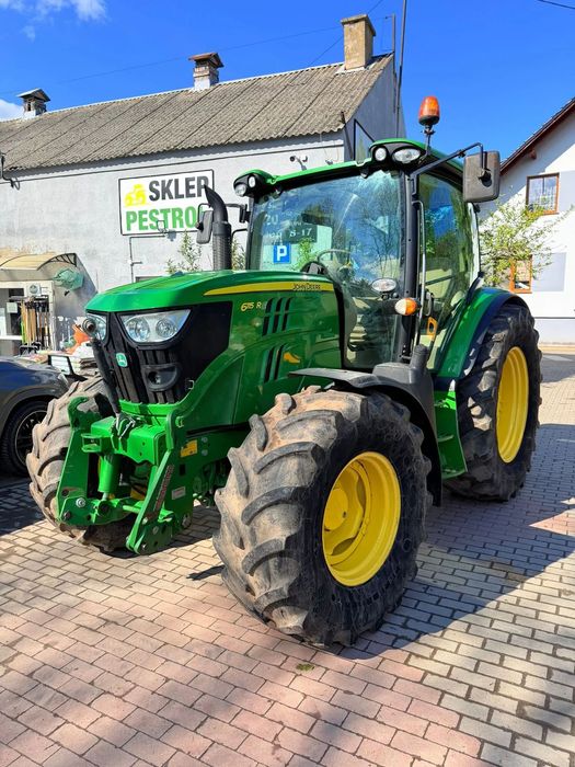 John Deere 6115R  AUTOQUAD, przedni TUZ, miękka oś TLS, cały w oryginale, 115/135 KM