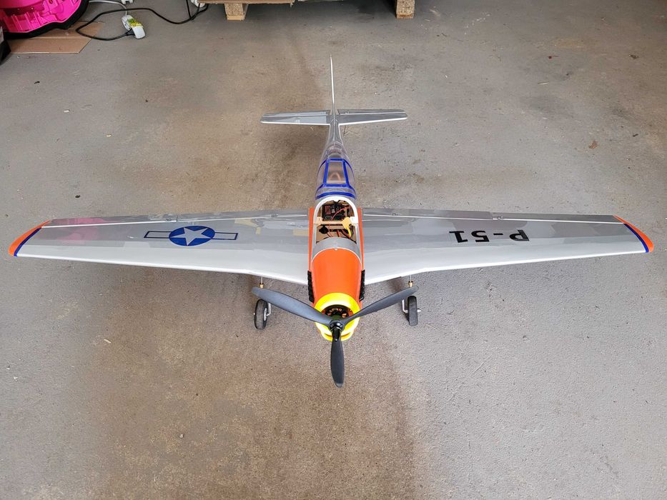 Samolot RC zdalnie sterowany Mustang P51-D 1,2m