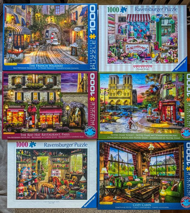 Пазли EUROGRAPHICS, Ravensburger 1000 шт
