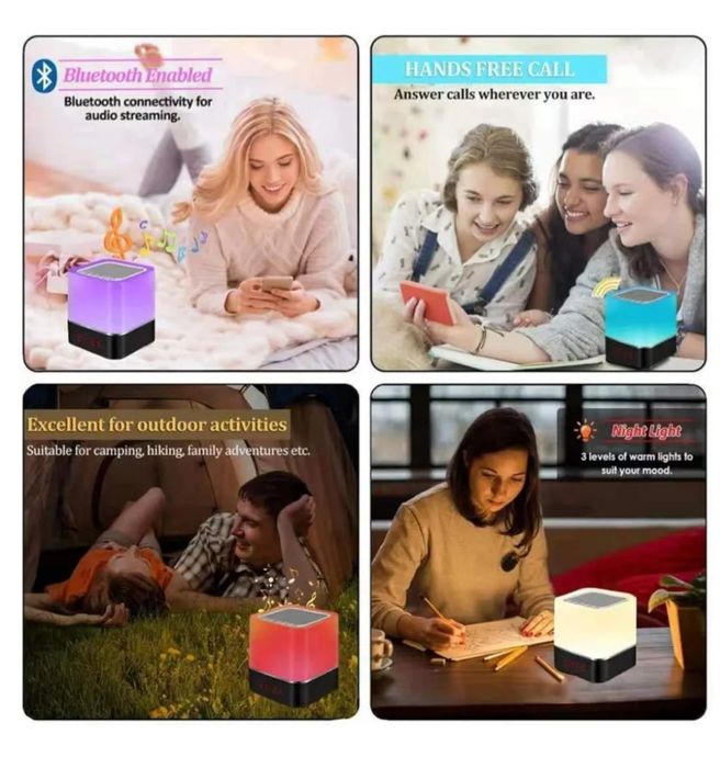 Alarm Clock, MP3, Speaker, Presence Light64752118338051122