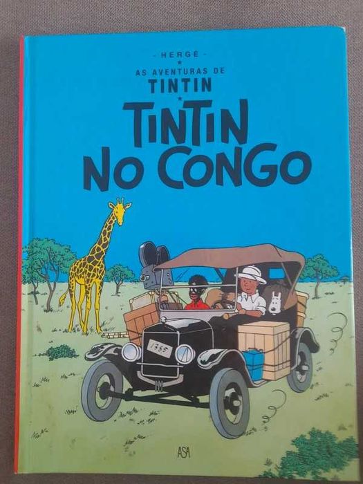 Vendo 4 livros da coleção "As Aventuras de Tintin"