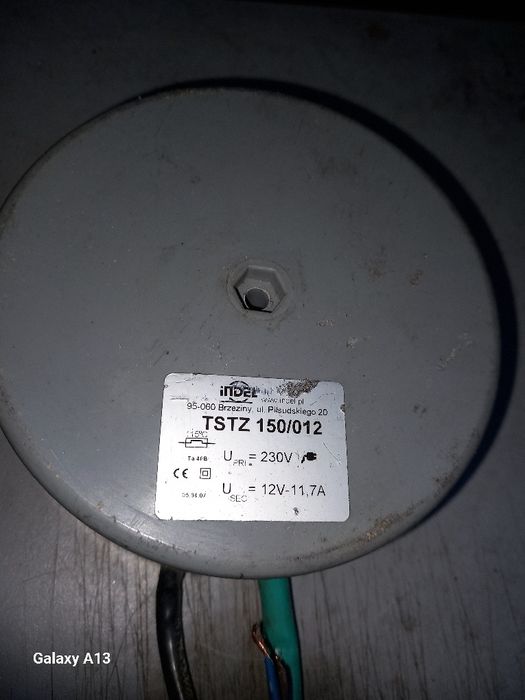 Transformator 12v toroidalny