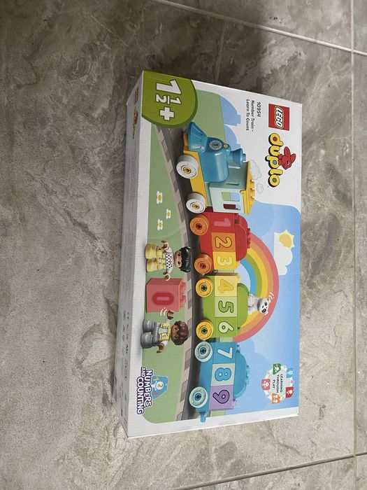 Конструктор паровоз поезд Lego Duplo считай и играй