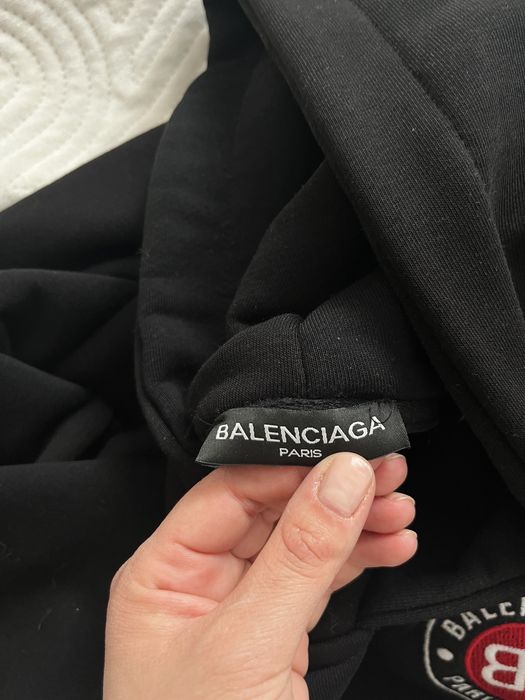 Bluza z kapturem Balenciaga  unisex oversize