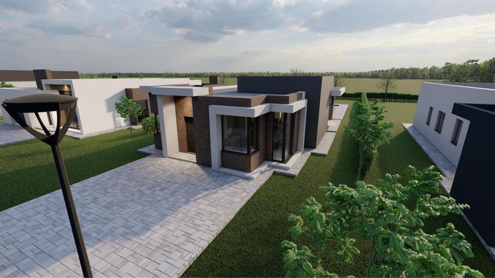 Продаж хай-тек будинку біля лісу, РОЗТЕРМІНУВАННЯ ВІД ЗАБУДОВНИКА!