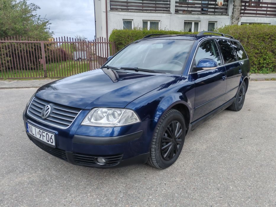 VW Passat B5 FL 1.9 TDI AVF (130 KM), 6 biegów, Kombi, Hak, 2005 r