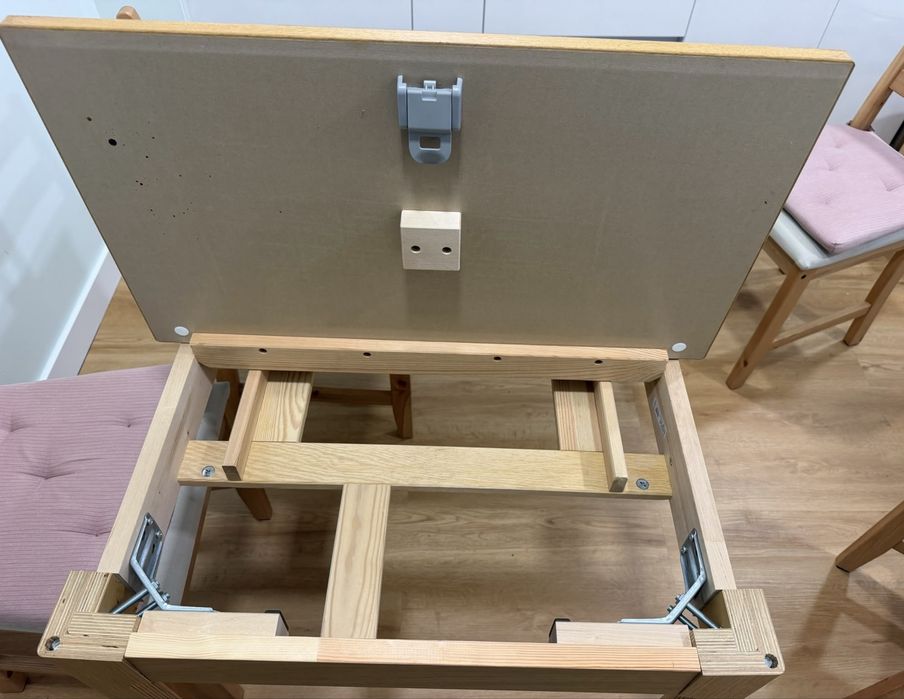 Mesa extensível + 4 cadeiras de carvalho - TONSTAD IKEA