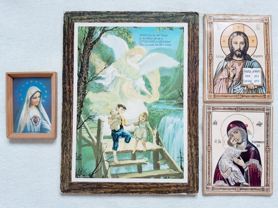 Ікона Образ Икона дерево, дерев'яна рамка