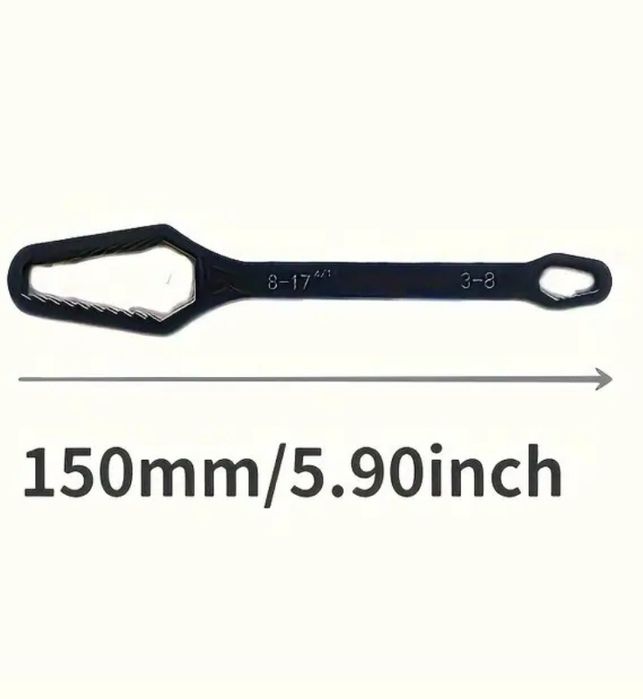 Chave de aperto inovadora com  várias medidas. Novo.