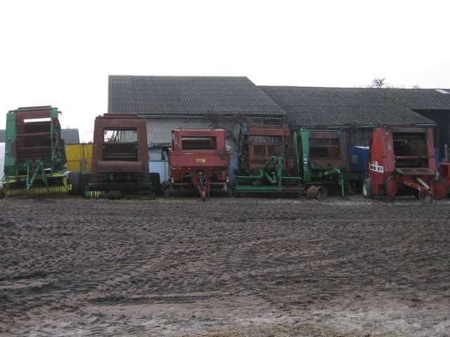 szeroki podbieracz kompletny do john deere