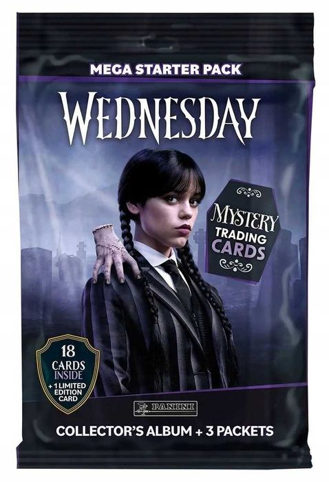 Album kolekcjonera z kartami na karty WEDNESDAY 2025