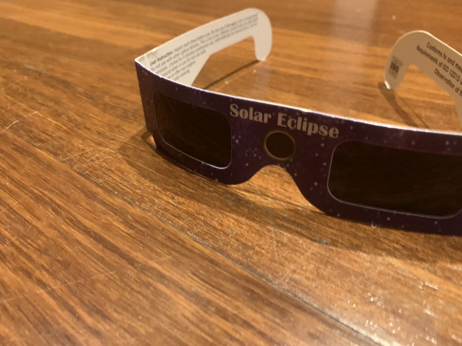 Óculos- eclipse solar