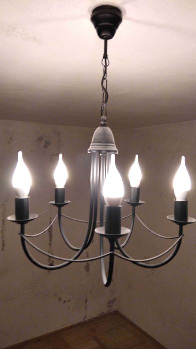 Żyrandol "świeczki"