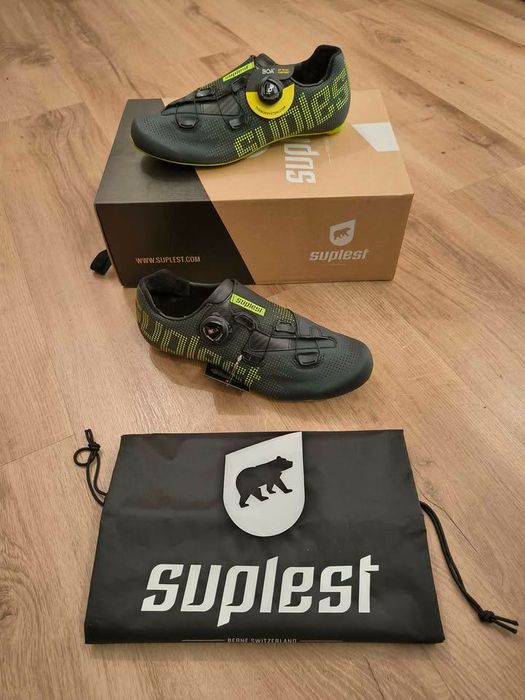 Sapatos de estrada Suplest Performance Carbon "Novos"