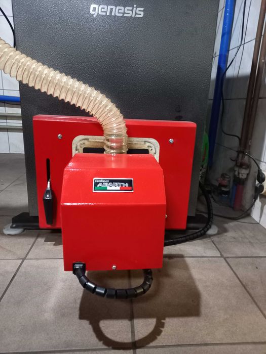 Palnik na pellet. Cały zestaw. Modernizacja kotła.
