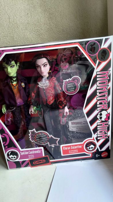 Monster high монстер хай сет Валентин и Спеллдон