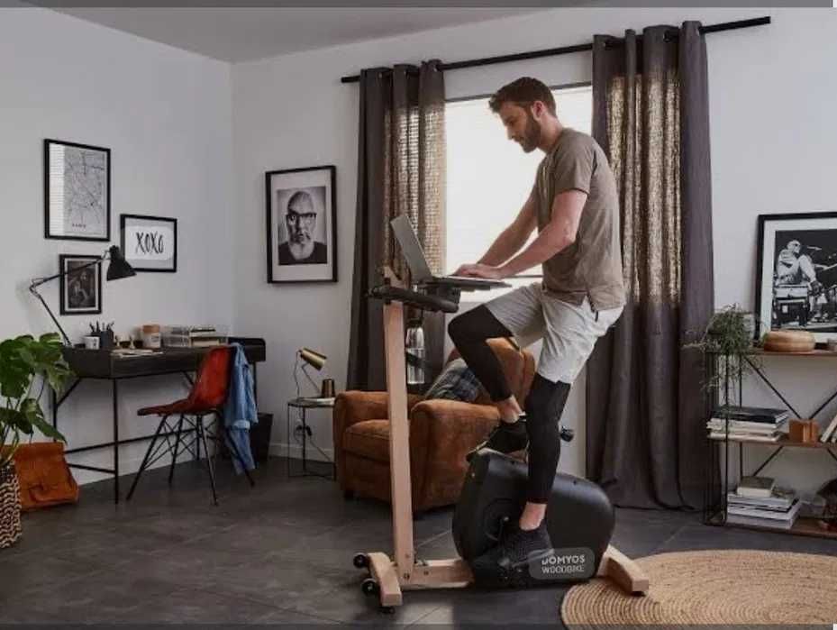 Bicicleta Estática Domyos Woodbike