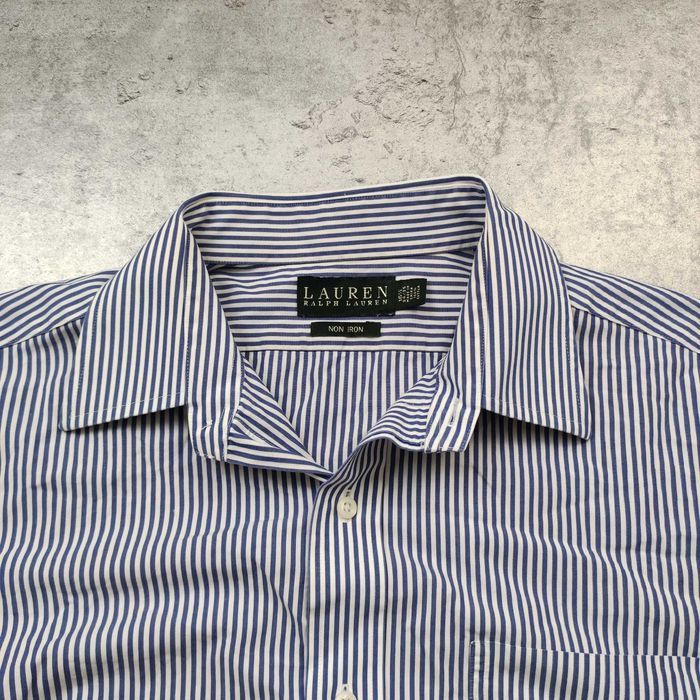 MĘSKA Koszulka PREMIUM Elegancka Paski Garnitur Polo Ralph Lauren RL