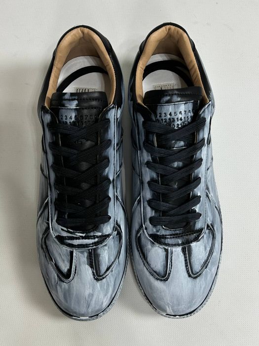 Maison margiela Replica Gats біло-чорні кеди кеды кроссовки 43 42 41