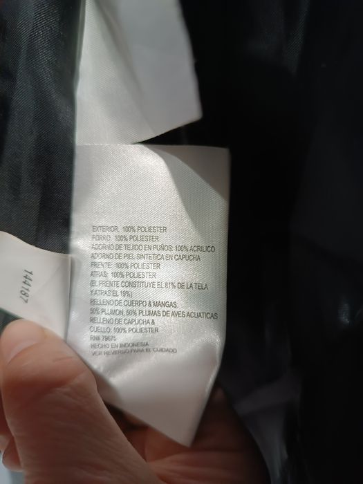 Puchowy płaszcz kurtka Michael Kors S M L pikowana zimowa 36 38 40