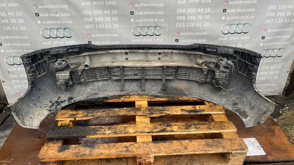 Бампер передній audi a6 c5 1997-2001 дорестайл