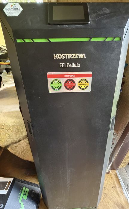 Piec KOSTRZEWA pelet 2018r.
