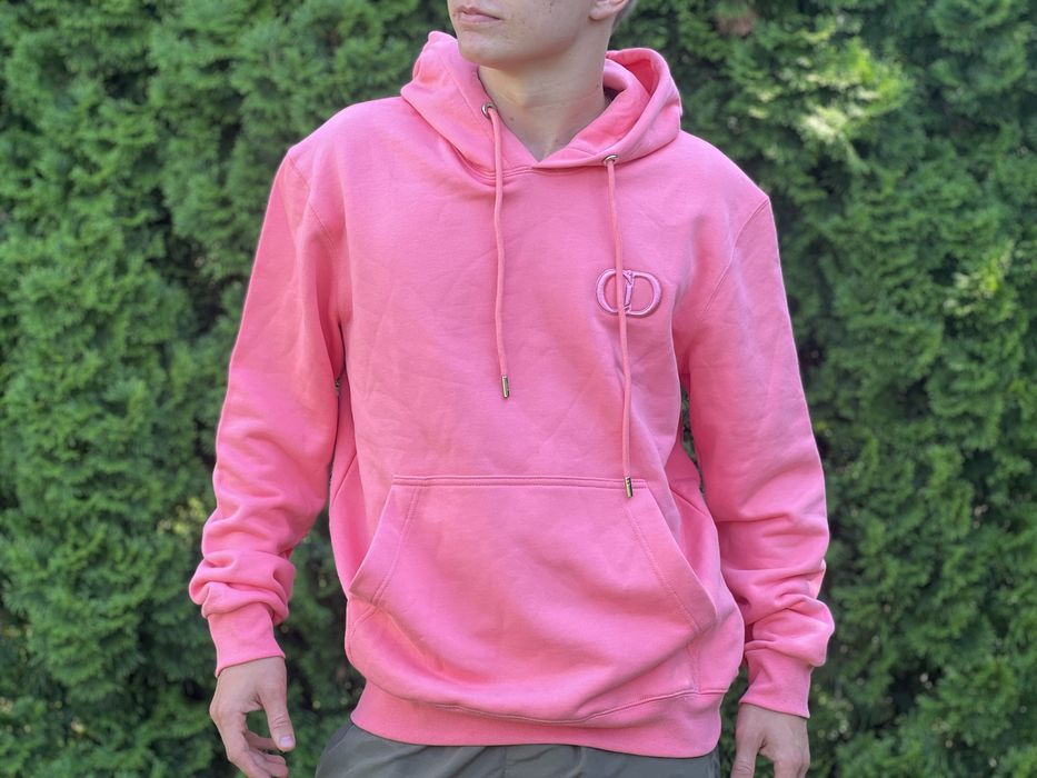 Dior x Shawn Stussy Худі Pink Flamingo L | Нове, Ексклюзив