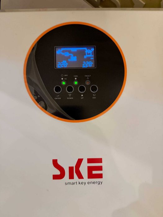 Гибридный инвектор/инвертор 6.2 kWh SKE + аккумулятор 5.12kWh