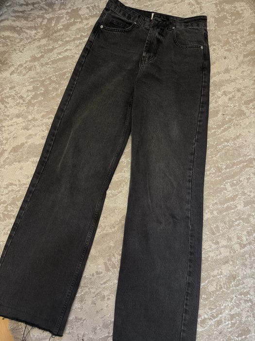 джинси чорні wide leg