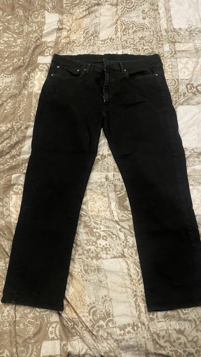 Calças Jeans Levi’s 514 Straight Pretas - W38 L34