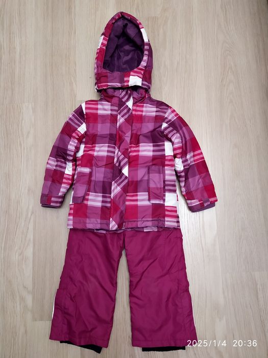 Дитячий рожевий комбінезон для дівчинки зріст 104см, 4 роки