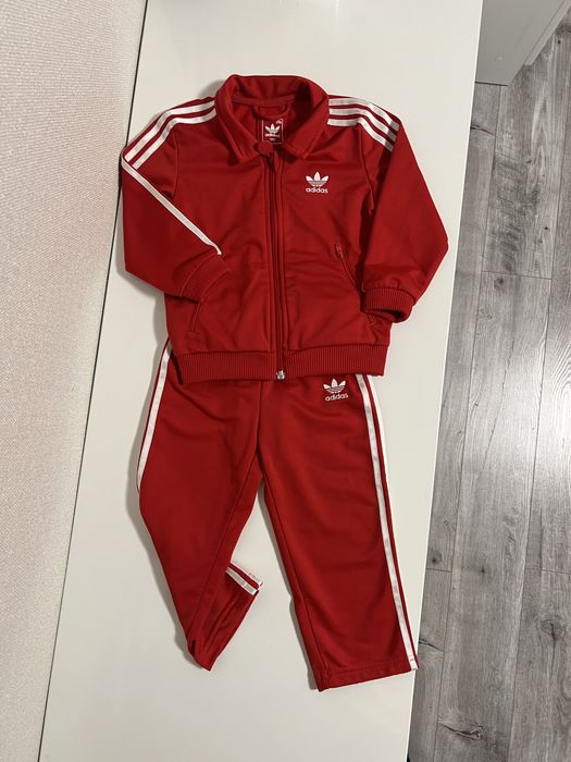 Одяг 12-18 (86р) костюм штани бомбер, чоловічки, Next HM Червоний Костюм Adidas (адідас) 18-24 міс (92) 1.5-2роки