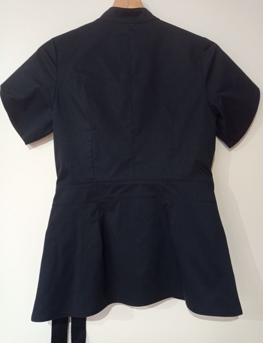 Komplet medyczny scrubs baskinka granat Spa Wear S
