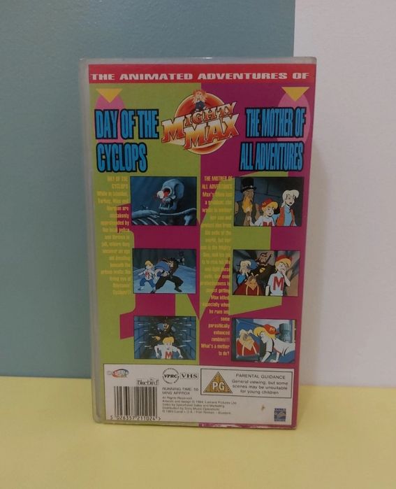 Mighty Max vol. 2 VHS raro 90's colecionador