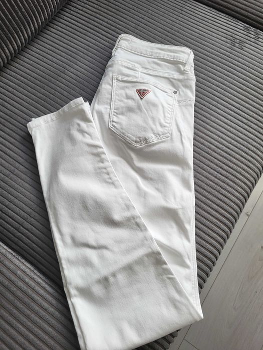 Spodnie Guess białe