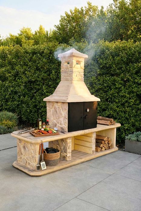 Grill Wędzarnia ALI Cegł Piaskowa PROM- RATY 0%